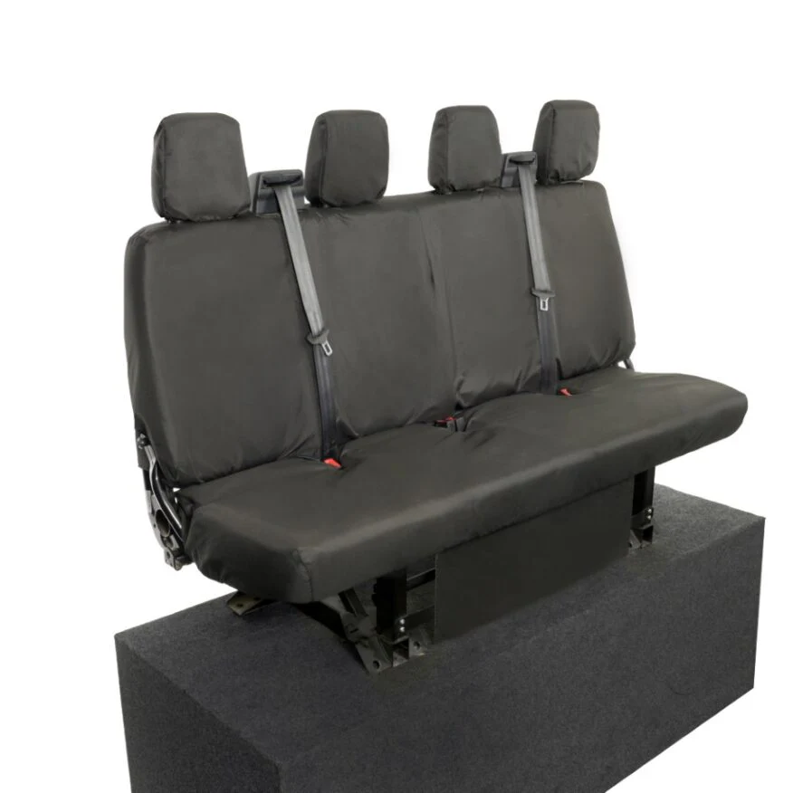 Ford Transit Mk8  2014+ Tailored  Seat Covers - Rear Bench Four Seats - Image 6