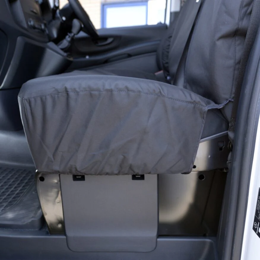 Mercedes Vito Van 2015+ Tailored Seat Covers - Three Front Seats - Image 7
