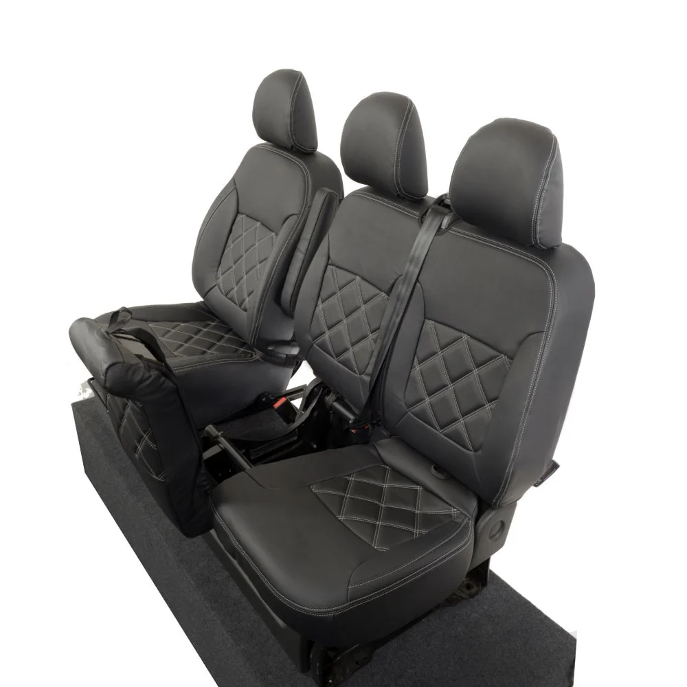 Nissan NV300 2016-2022 Leatherette Seat Covers - Front - Image 4
