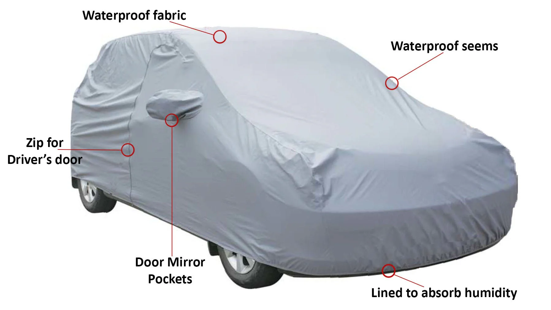 Outdoor Dust & Waterproof Car Cover - Image 2