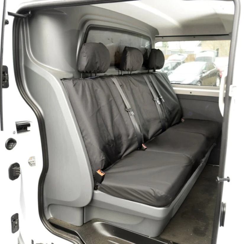Peugeot Expert Van  2016+ Tailored  Seat Covers - Rear Seats Bench With Armrests - Image 2