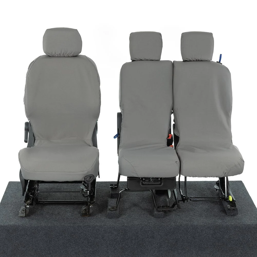 Peugeot Partner Van 2008-2018 Tailored Seat Covers - Three Front Seats - Image 7