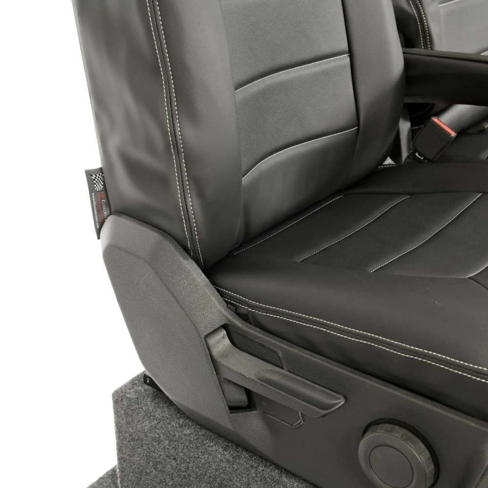 Volkswagen Crafter Van 2006-2017 Leatherette Seat Covers - Front - Image 8