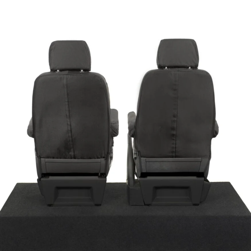 Volkswagen T5 Caravelle 2003-2015 Tailored  Seat Covers - Two Single Front Captain Seats - Image 3