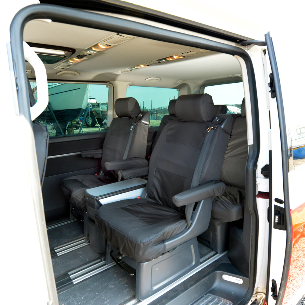 Volkswagen T5 Caravelle 2009-2015 Tailored Seat Covers - Second Row One Single Seats left Side