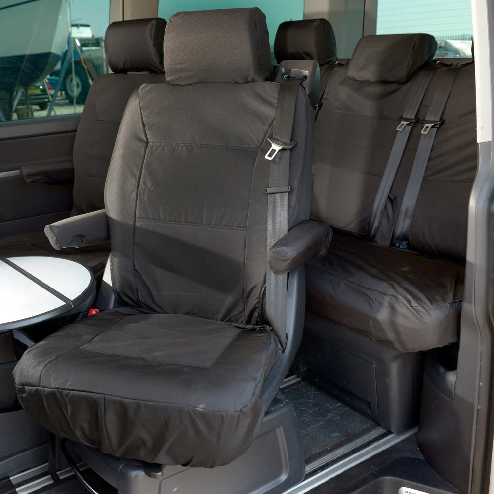 Volkswagen T5 Caravelle 2009-2015 Tailored  Seat Covers - Second Row One Single Seats Right Side - Image 2
