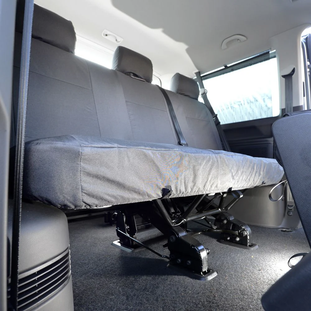 Volkswagen Transporter T5 Kombi Van 2011-2015 Tailored  Seat Covers - Rear Bench - Image 2