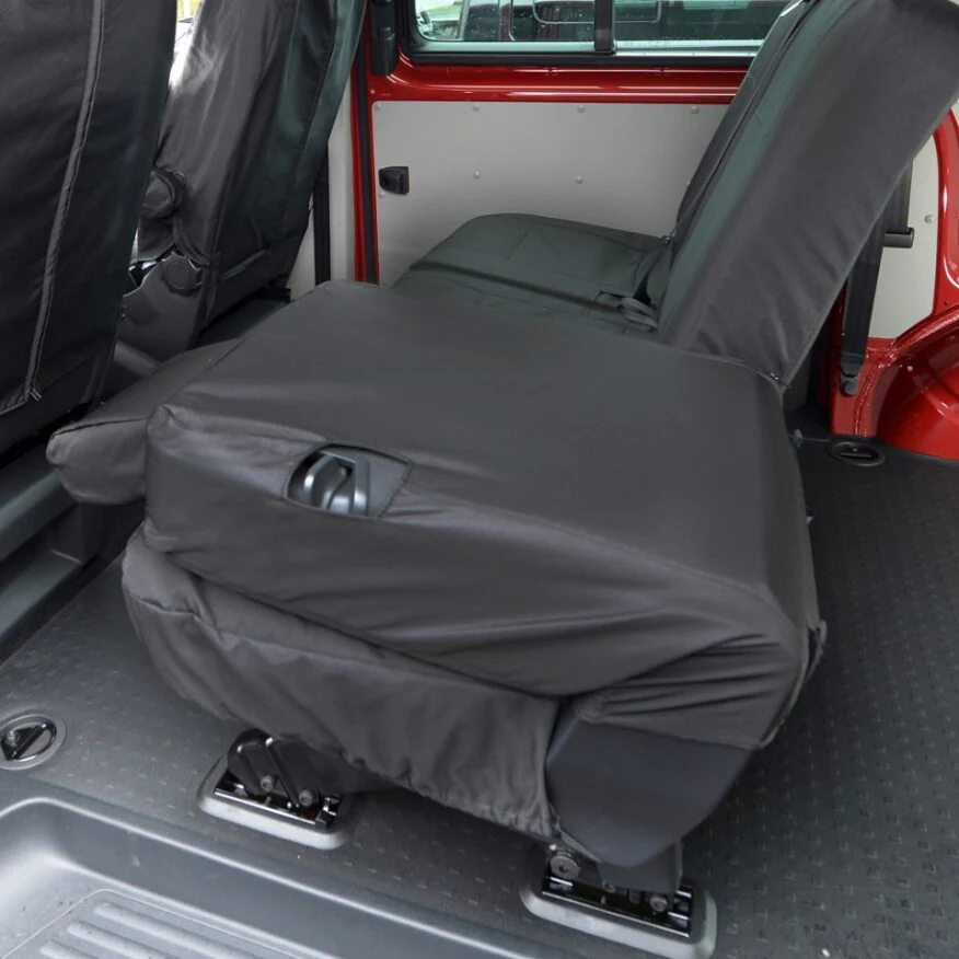 Volkswagen Transporter T6.1 Kombi Van 2019-2025 Tailored  Seat Covers - Rear Three Single  Seat Second Row - Image 4